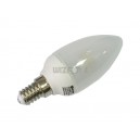 ZAROWKA LED E14 4W,230V,mleczna,ciepla C0402