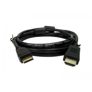 KABEL HDMI  1,5m  V1.4,  czarny, złocone końcówki