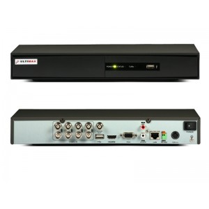 Rejestrator 8-kanałowy  DS-7208HVI-SV (WD1, 15kl./s, H.264, HDMI, VGA)