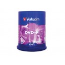 DVD+R 4,7 GB VERBATIM CAKE 100