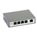 Switch PoE ULTIPOWER 0054af 802,3af 5xRJ45(4xPoe)