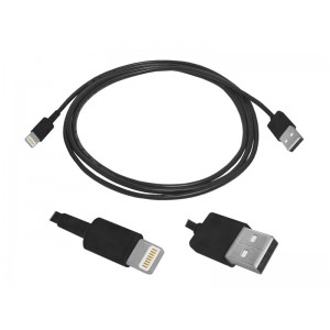 KABEL USB - iPhone / 5p 1,0m czarny