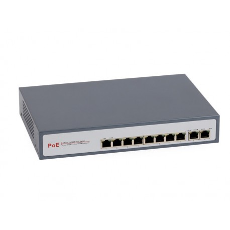 SWITCH PoE ULTIPOWER 0098at 802.3at   9xRJ45 (8xPoE) 125W
