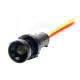 KONTROLKA LED  5mm, 12-24VDC,  żółta