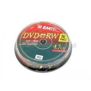 DVD+RW 4,7GB EMTEC CAKE 10'