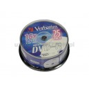 DVD-R 4,7 GB VERBATIM PRINT  CAKE 25szt.