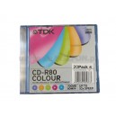 TDK CD-R D-VIEW 700MBX52 SLIM