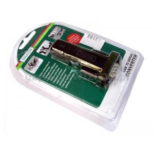 ADAPTER USB RS-232 RS232 FTDi DIGITUS BLISTER